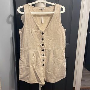 Linen Blend Madewell Romper